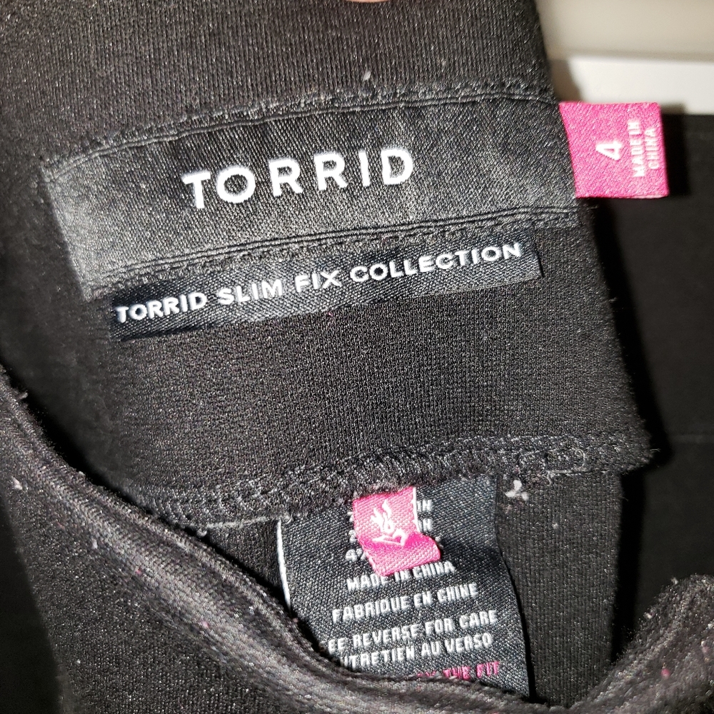 Torrid slim fix pixie pants